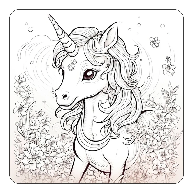 مگنت کاکتی طرح اسب تک شاخ و یونیکورن مدل mp31525