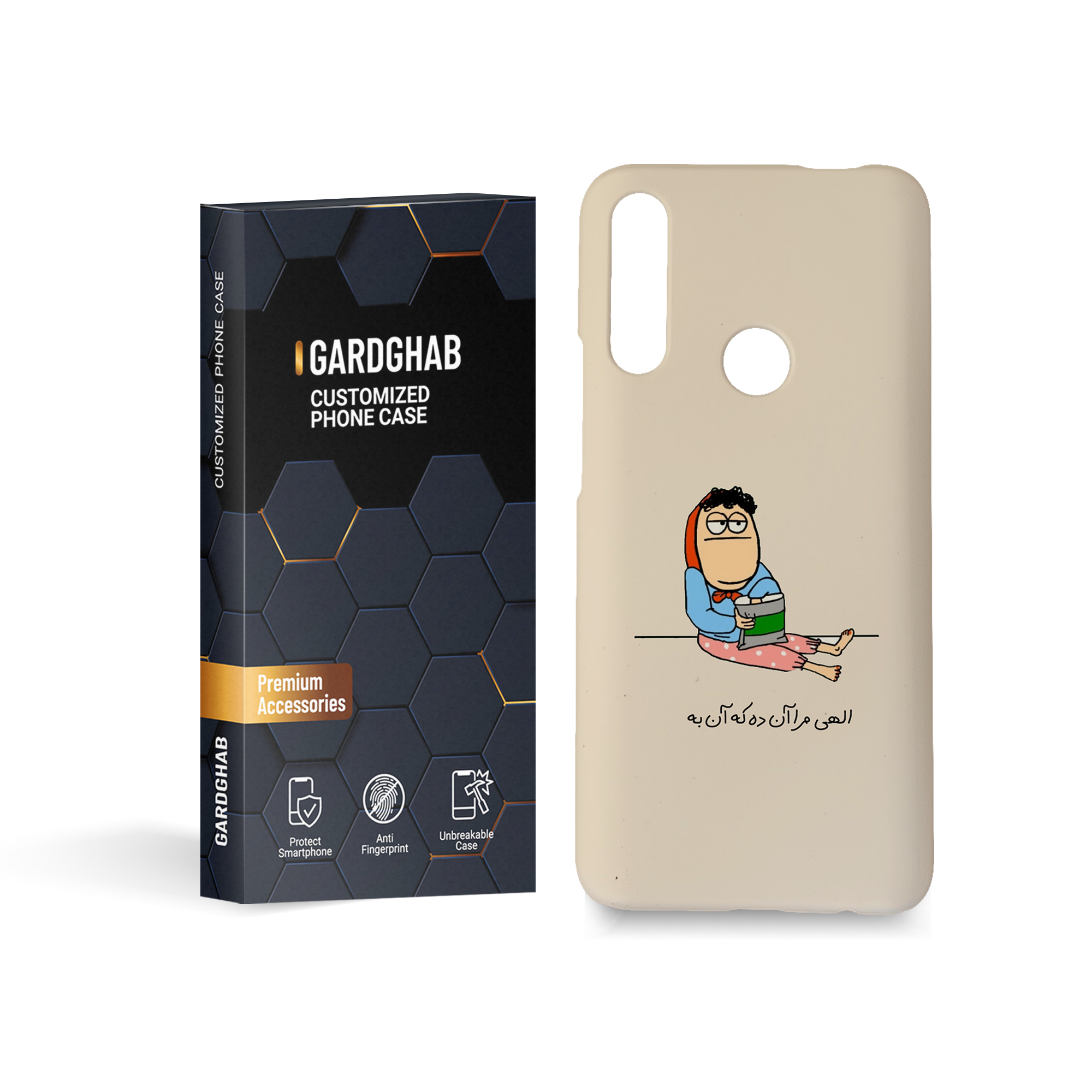 کاور گارد قاب مدل دخترانه مناسب برای گوشی موبایل هوآوی Y9 prime 2019