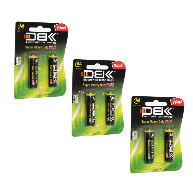 باتری قلمی دی بی کی مدل Super Heavy Duty Plus بسته 6 عددی