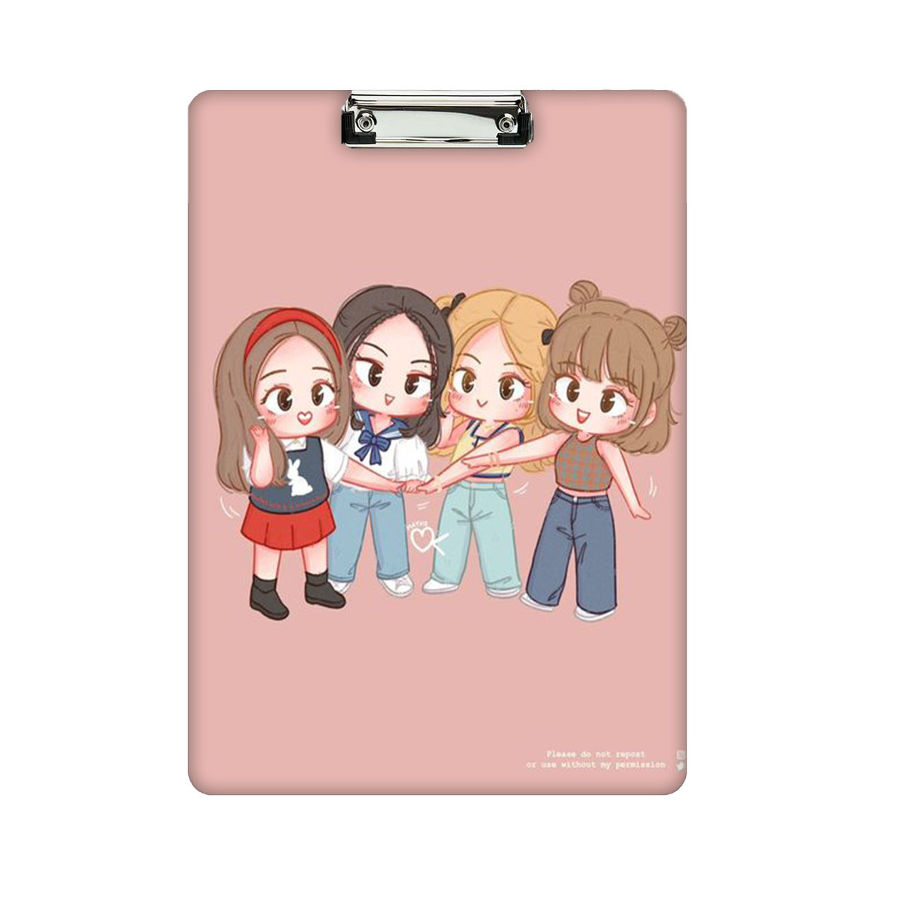 تخته شاسی مدل Blackpink کد 2335 سایز A4