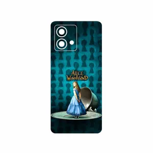 MAHOOT Alice in Wonderland Cover Sticker for Motorola Moto G84