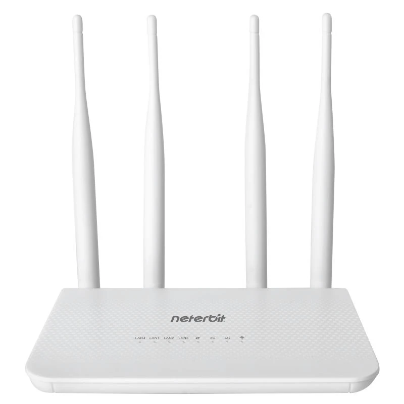 عکس شماره 2 : مودم 4g lte نتربیت مدل nw-431f با پشتیبانی از استاندارد wi-fi 4، سرعت 300mbps در باند 2.4ghz، چهار پورت lan برای اتصال سیمی پایدار و منبع تغذیه آداپتور برق