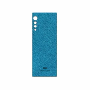 MAHOOT Blue-Leather Cover Sticker for LG Velvet 5G
