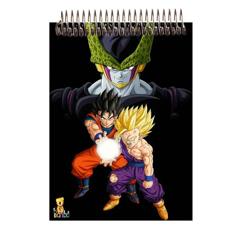 دفتر شطرنجی 100 برگ بانیبو مدل انیمیشن کد 1130