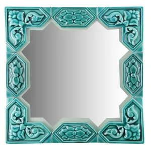 آینه سفالی گالری ماه رشک کد 94029