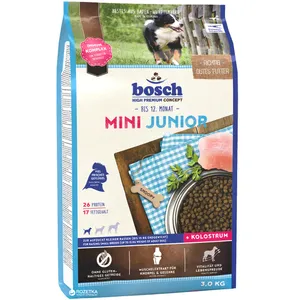 غذای خشک سگ بوش مدل Junior Mini وزن 3 کیلوگرم