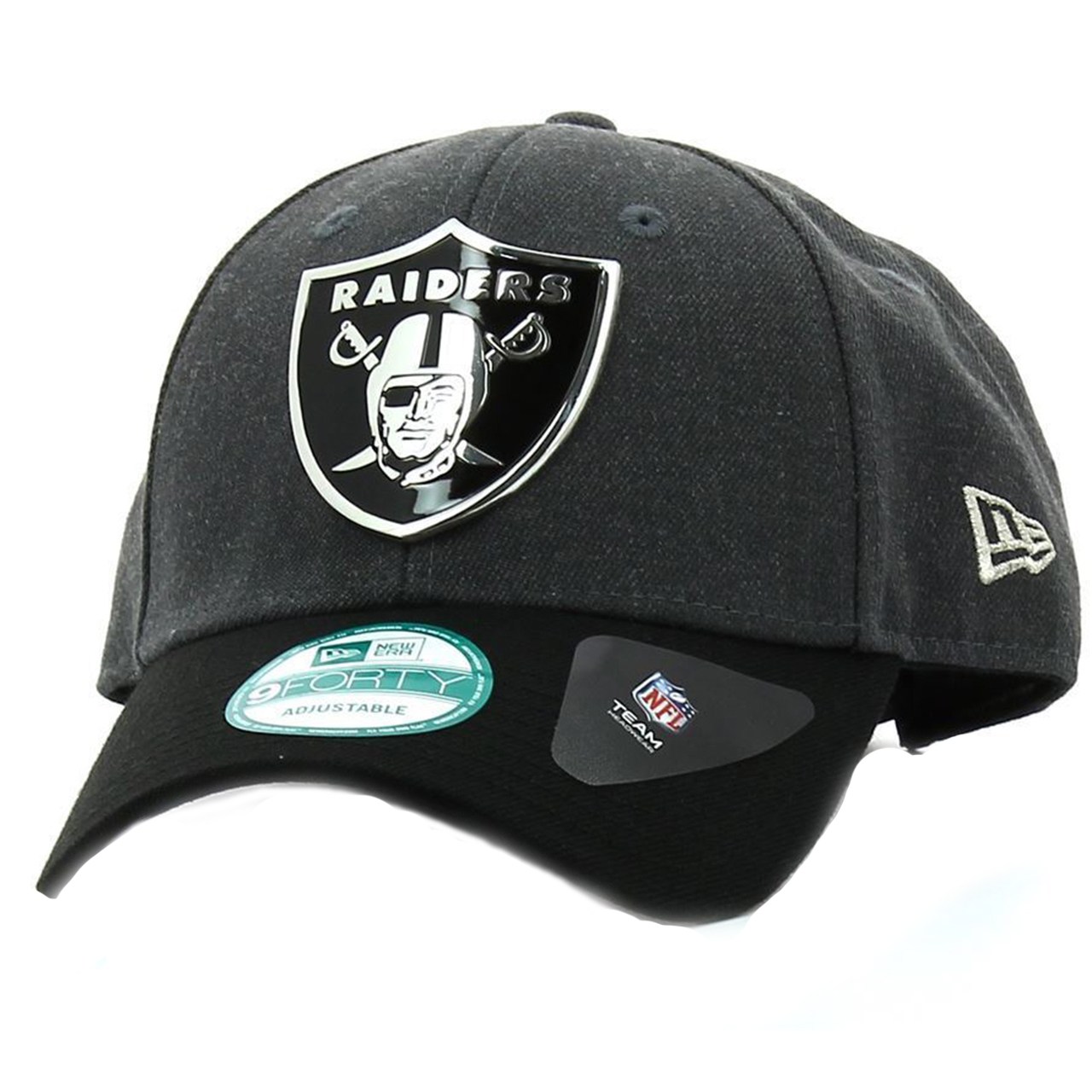 کلاه کپ نیو ارا مدل Metalic Wool 9Forty Oakland Raider