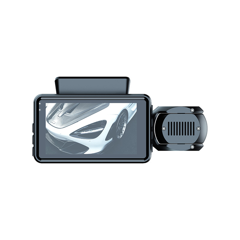 دوربین ثبت وقایع خودرو مدل 3 لنز ActionCam-XC107 WiFi به همراه دوربین دنده عقب