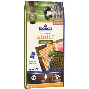 غذای خشک سگ بوش مدل Adult Fresh Poultry & Millet وزن 15 کیلوگرم
