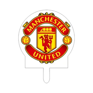 تاپر کیک طرح تیم فوتبال منچستر یونایتد کد 80