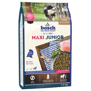 غذای خشک سگ بوش مدل Maxi Junior وزن 3 کیلوگرم