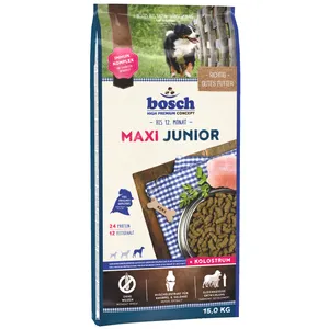 غذای خشک سگ بوش مدل Maxi Junior وزن 15 کیلوگرم