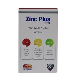 کپسول زینک پلاس استار ویت بسته 60 عددی