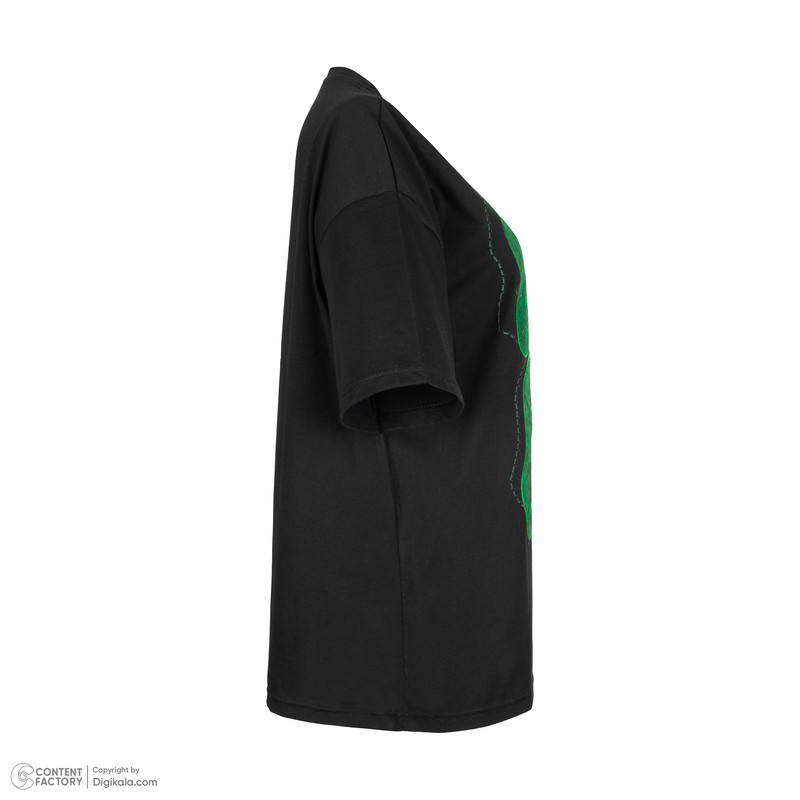 تی شرت اورسایز آستین کوتاه زنانه مدل B-BE