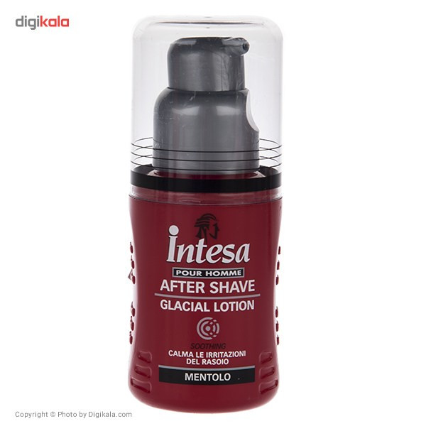 افتر شیو اینتسا مدل Glacial Lotion حجم 100 میلی لیتر