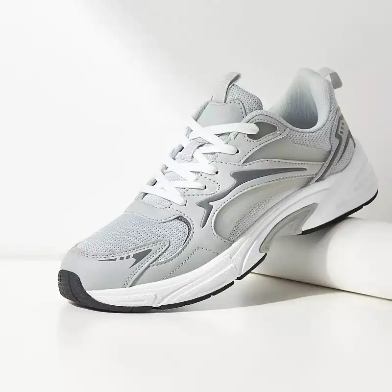 کفش مخصوص دویدن مردانه مکس مدل Panelled Sports Lace-Up Closure