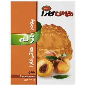 پودر ژله هلو هاتی کارا مقدار 100 گرم