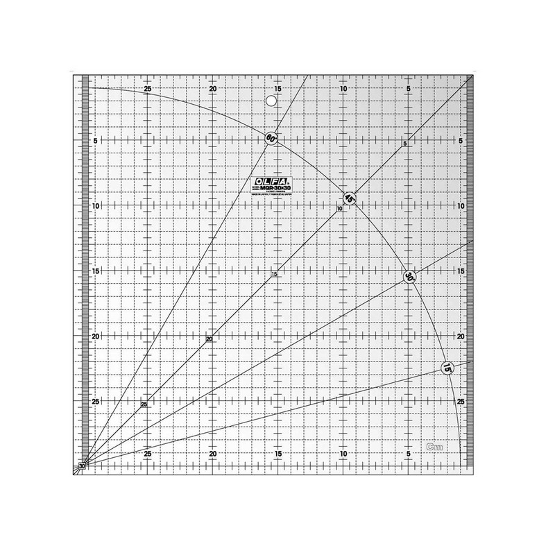 خط کش الفا کد MQR-30*30