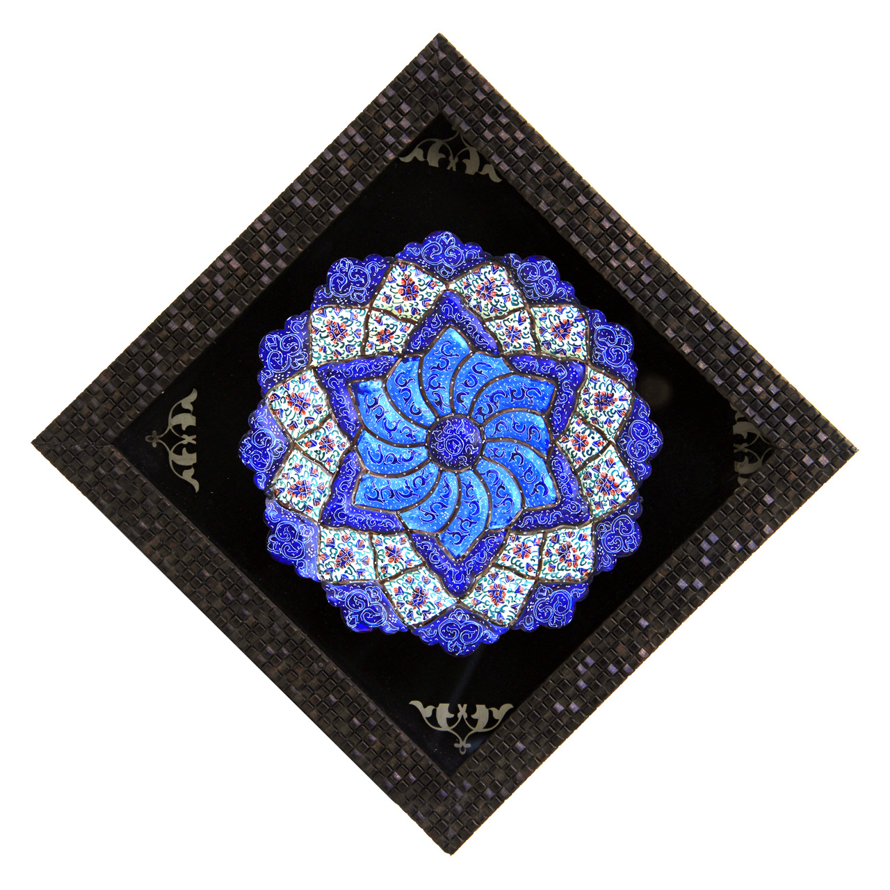 تابلو بشقاب میناکاری کد 34-10088
