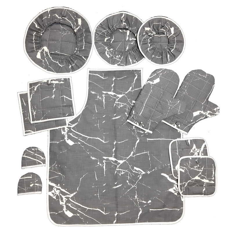 سرویس آشپزخانه 12 پارچه مدل ماربل کد ۰۱۱۱