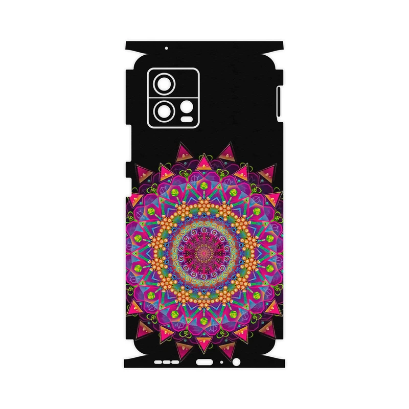 برچسب پوششی ماهوت مدل Mandala Design 5-FullSkin مناسب برای گوشی موبایل موتورولا Moto G72