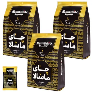 چای ماسالا حاوی جنسینگ با شکر قهوه ای نمسیو 3 بسته 20 عددی