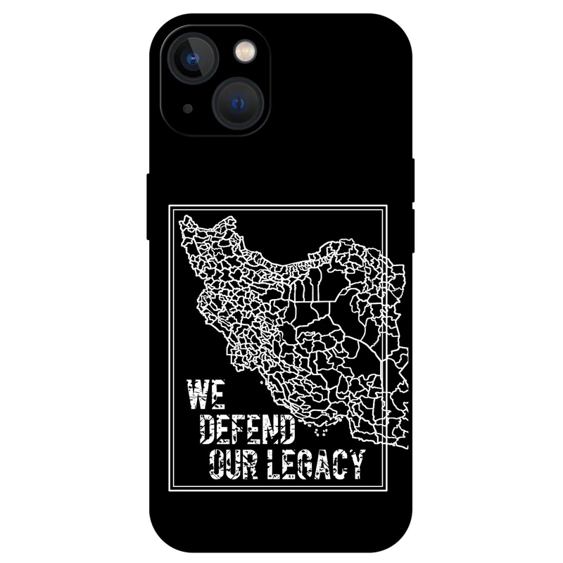 کاور مگافون طرح ایران مدل 1886 مناسب برای گوشی موبایل اپل Iphone 13 mini              