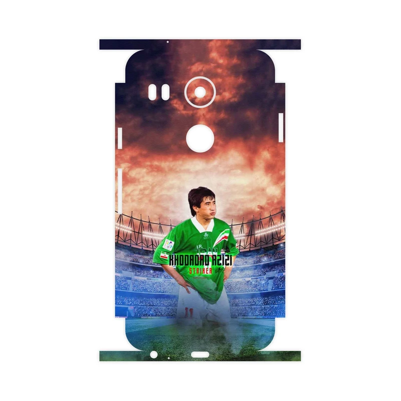برچسب پوششی ماهوت مدل Khodadad Azizi-FullSkin مناسب برای گوشی موبایل گوگل Nexus 5X