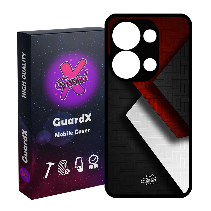 کاور گارد ایکس طرح Shape مدل Glass10174 مناسب برای گوشی موبایل شیائومی Poco X6 5G / Note 13 Pro 5G