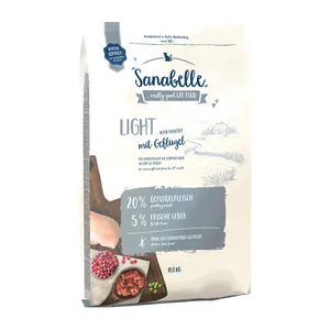 غذای خشک گربه سانابل مدل Light Poultry وزن 10 کیلوگرم