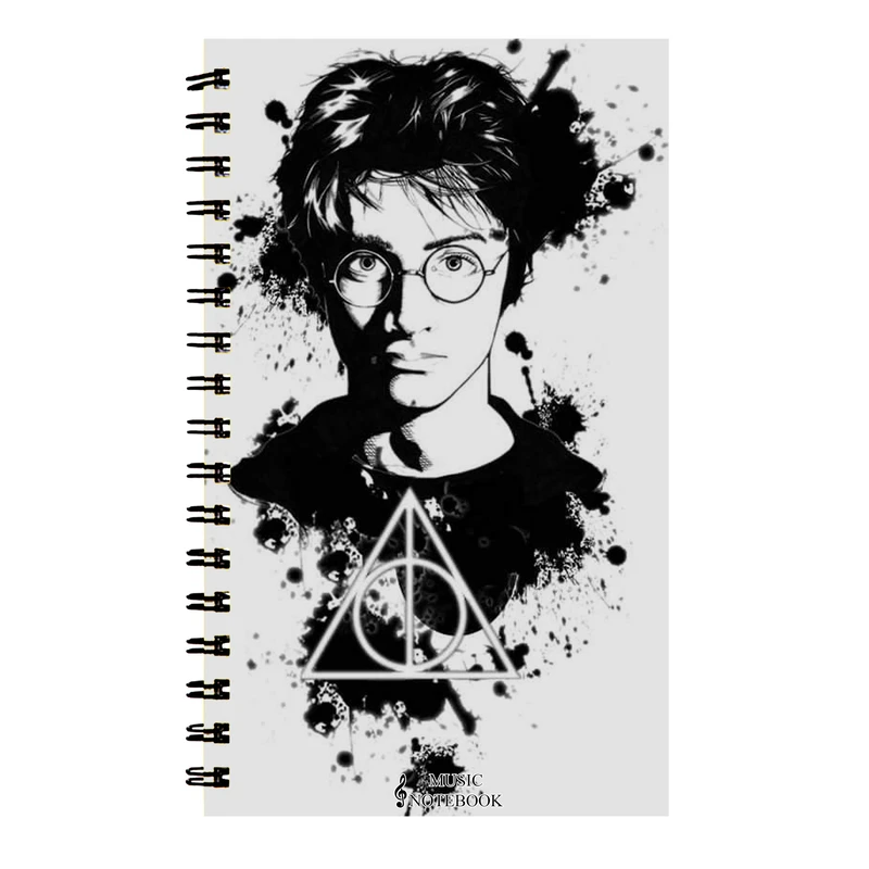 دفتر نت موسیقی طرح هری پاتر کد DN-1001