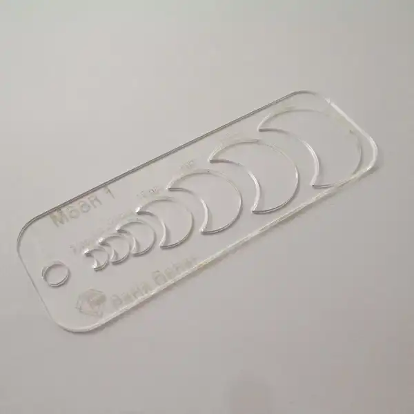 شابلون پارلا گوهر طرح ماه کد 5032