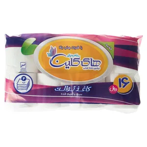 دستمال توالت های کلین مدل Super Absorbent بسته 16 عددی
