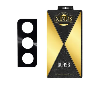 محافظ لنز دوربین ژینوس مدل STL-BLK مناسب برای گوشی موبایل سامسونگ Galaxy S22 5G