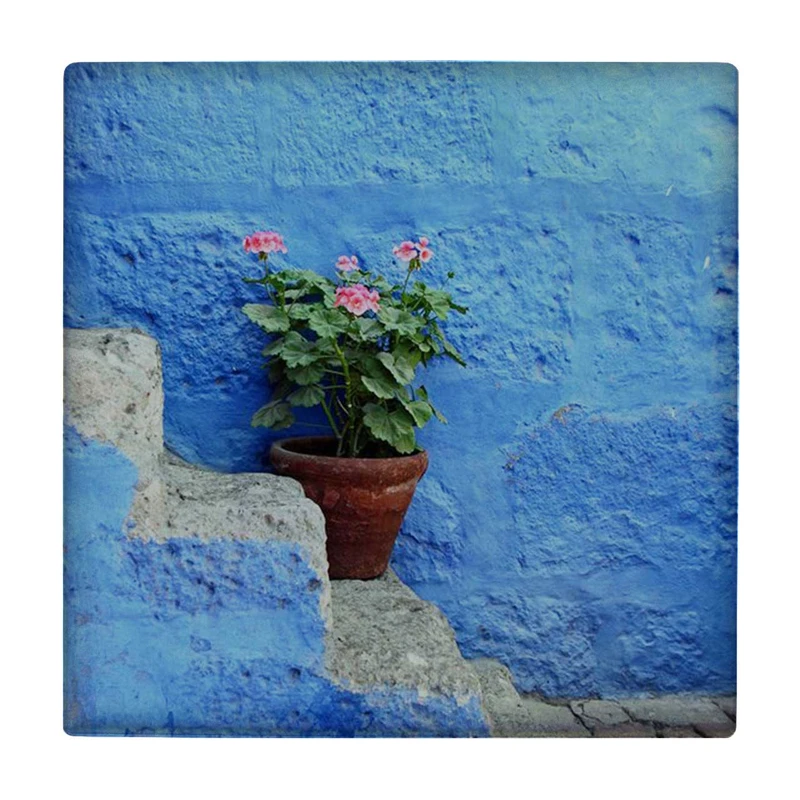  زیر لیوانی طرح گلدان شمعدانی کد    3401519_843