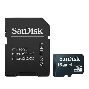 کارت حافظه microSDHC سن دیسک مدل Ultra کلاس 10 ظرفیت 16 گیگابایت به همراه آداپتور SD
