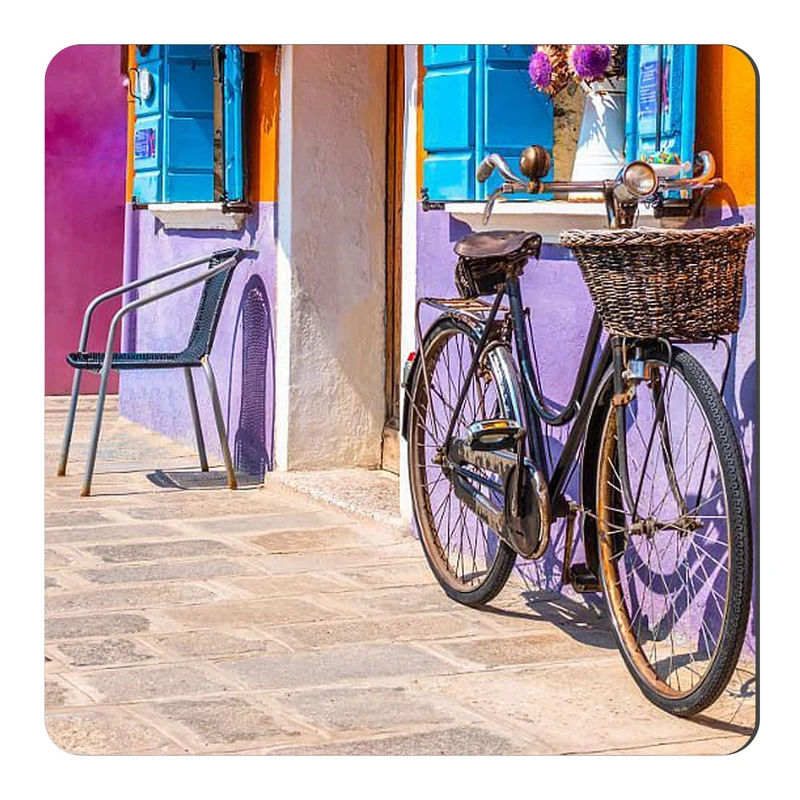 	 مگنت طرح محله مدیترانه ای کد wmg4214