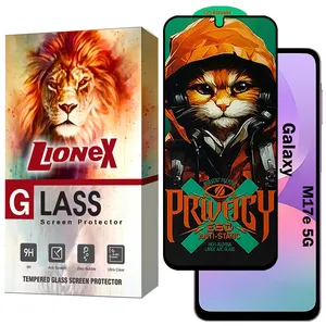 Lionex CATPRVL Privacy Screen Protector Suitable For Samsung Galaxy M17e