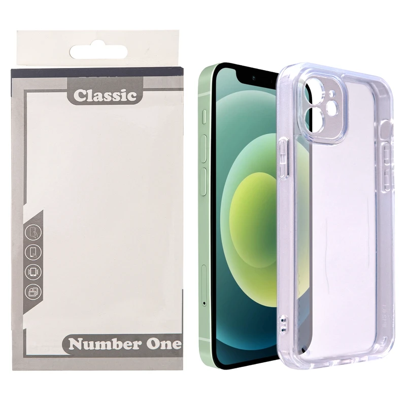 کاور کلاسیک مدل KHO.24 طرح شفاف مناسب برای گوشی موبایل اپل IPhone 12