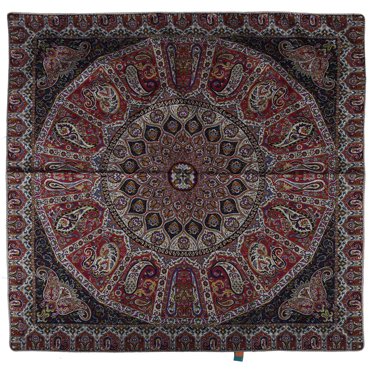 رومیزی ترمه ابریشم طرح پارادایس 2 مدل 15-02
