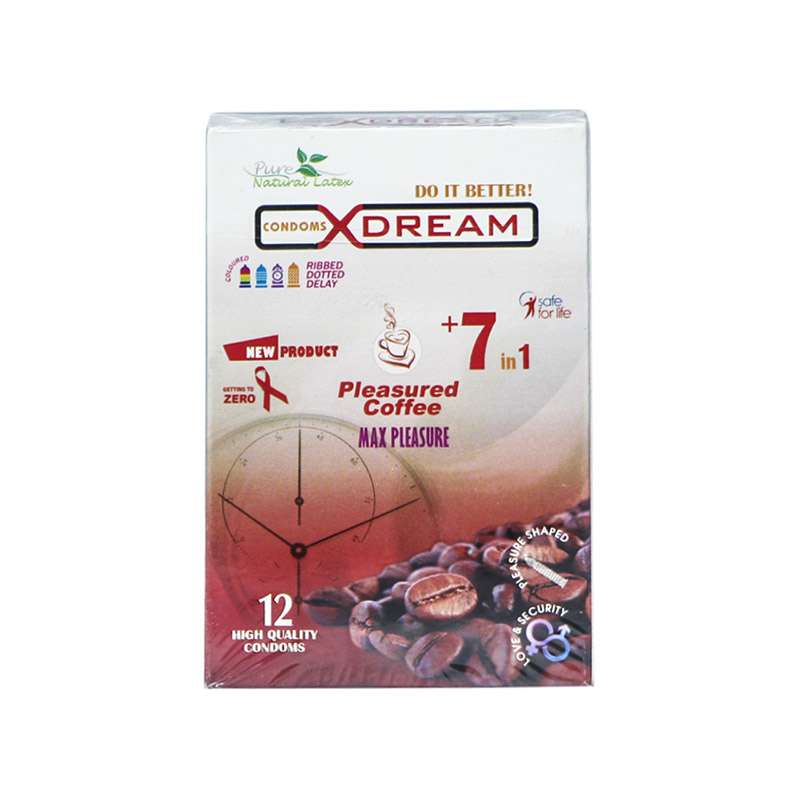 کاندوم ایکس دریم مدل Coffee بسته 12 عددی کاندوم ایکس دریم مدل Coffee بسته 12 عددی