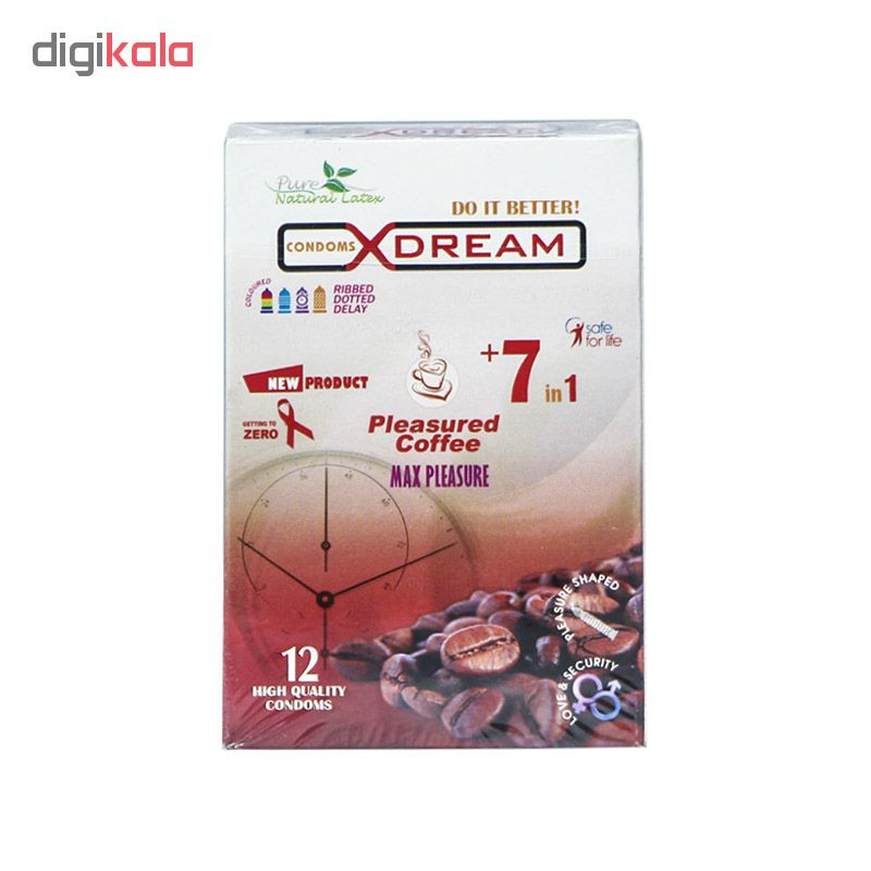 کاندوم ایکس دریم مدل Coffee بسته 12 عددی کاندوم ایکس دریم مدل Coffee بسته 12 عددی