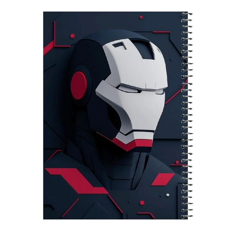 دفتر مشق 80 برگ اس جی مدل آیرون من کد 1