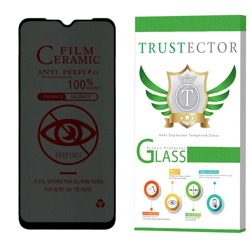 محافظ صفحه نمایش سرامیکی حریم شخصی تراستکتور مدل PRCTA مناسب برای گوشی موبایل شیائومی Redmi Note 11R