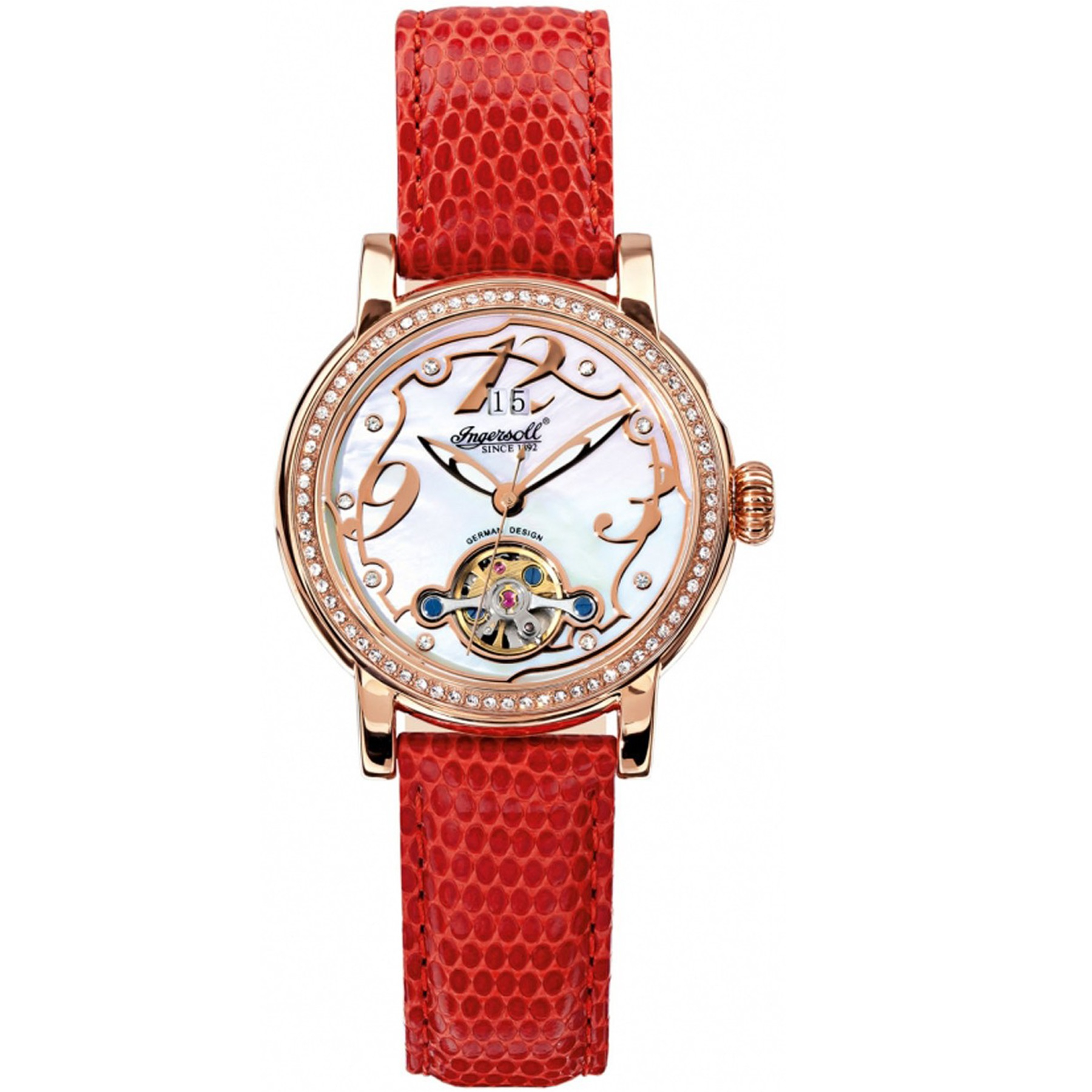 ساعت مچی عقربه ای زنانه اینگرسل مدل IN5005RGRD