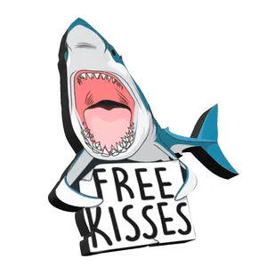 استیکر طرح Free Kises