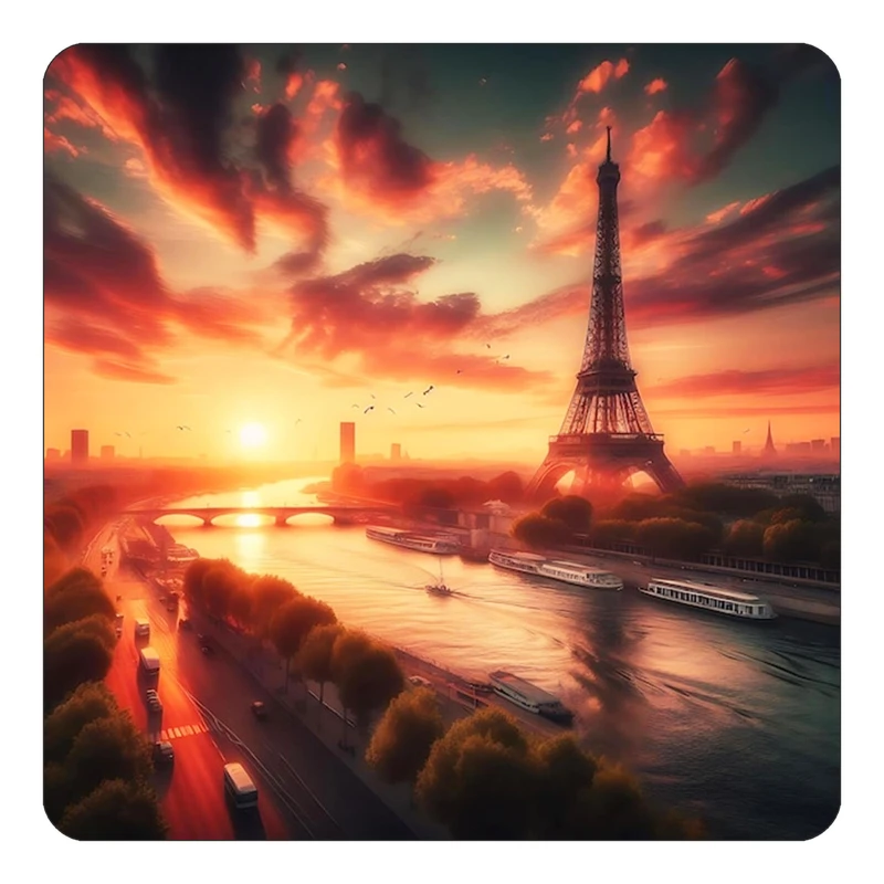 مگنت کاکتی طرح پاریس Paris مدل mp57731