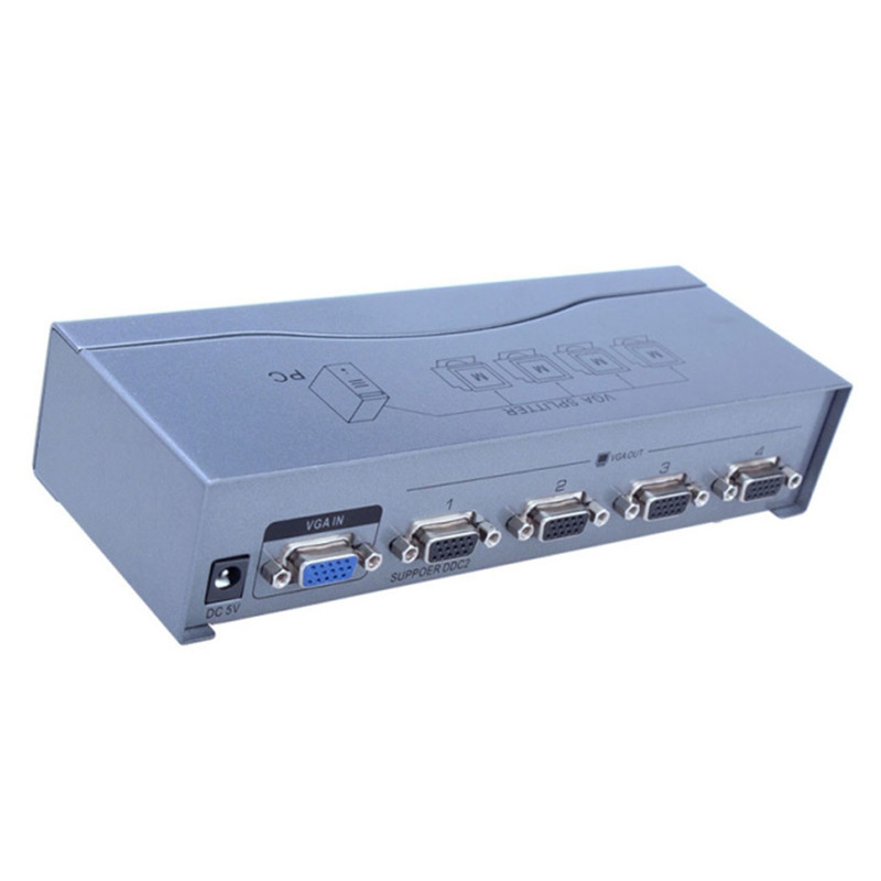 اسپلیتر VGA یک به چهار  پورت دیتک مدل DT-7504