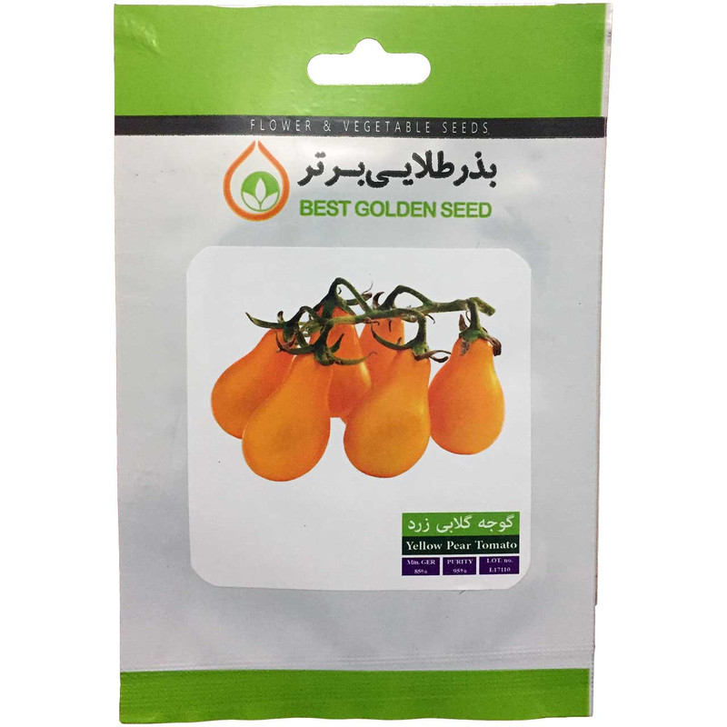بذر گوجه گلابی زرد بذر طلایی برتر کد BZT-103