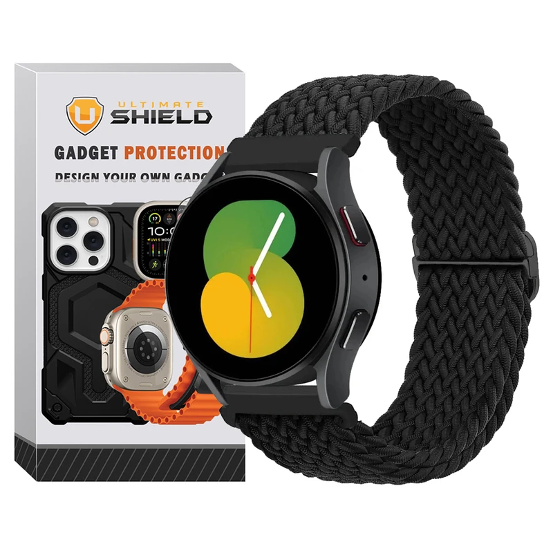 بند آلتیمیت شیلد مدل Braided LP مناسب برای ساعت هوشمند سامسونگ Galaxy Watch 4 40mm / 4 44mm / 5 40mm / 5 44mm / 6 40mm / 6 44mm / 7 40mm / 7 44mm